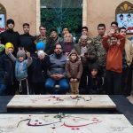 برگزاری هیات و زیارت قبور شهدای گمنام